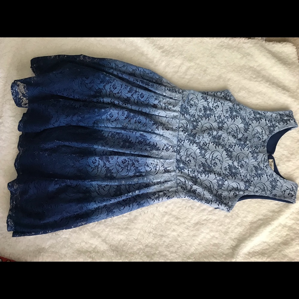 Beautiful formal girl size 16 short dress Ombré